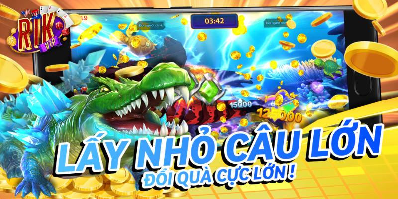 Giao diện cực kỳ bắt mắt của tựa game bắn cá thần rồng