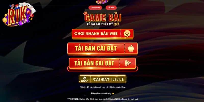 Hướng dẫn tải app rikvip đơn giản